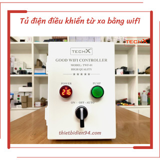 Tủ điện điều khiển từ xa bằng Wifi Good Wifi Controller, điều khiển máy bơm qua app điện thoại