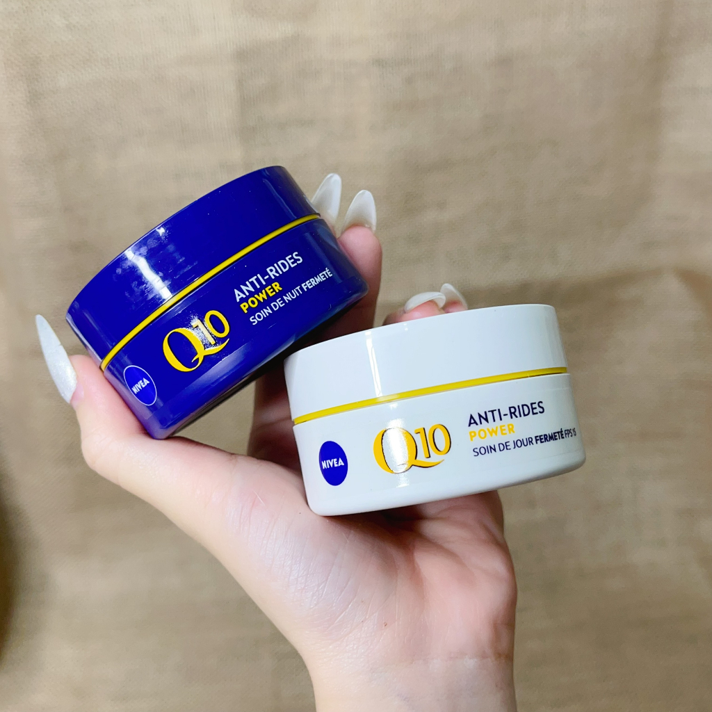 Bộ đôi kem dưỡng chống lão hóa ngày-đêm Nivea Q10 Anti -Rides Power