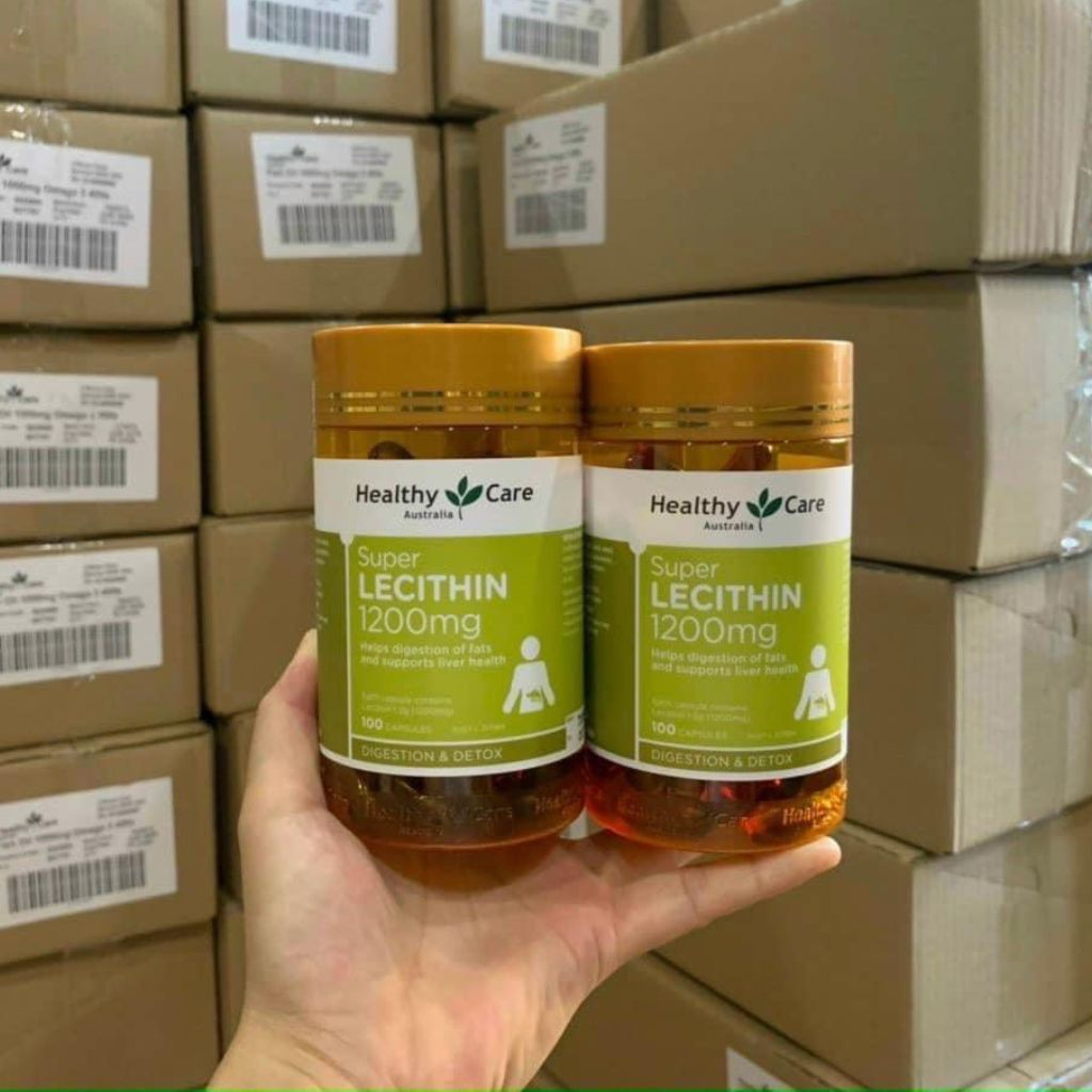 Mầm đậu nành điều hòa nội tiết Healthy Care Super Lecithin 100 viên