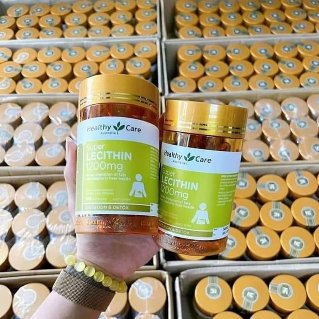 Mầm đậu nành điều hòa nội tiết Healthy Care Super Lecithin 100 viên