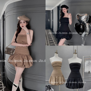 Váy đầm quây cúp ngực, dáng peplum thiết kế cao cấp, váy ống sexy bó body, sang chảnh đi tiệc, đi bar, đi quẩy