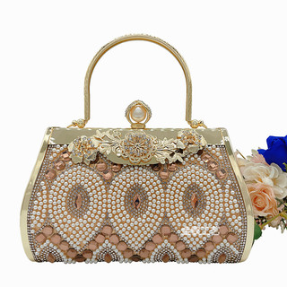 Túi xách nữ đính đá lấp lánh - túi cầm tay nữ - clutch đi tiệc-t19 túi tặng bà, tặng mẹ đi tiệc