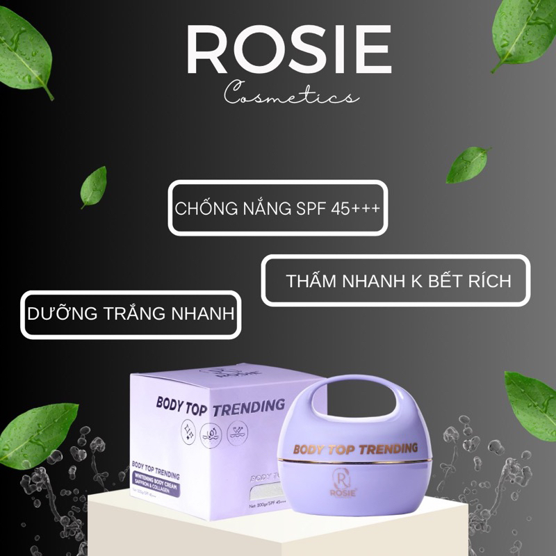 KEM BODY TOP TRENDING - Nâng tone, dưỡng trắng, chống nắng