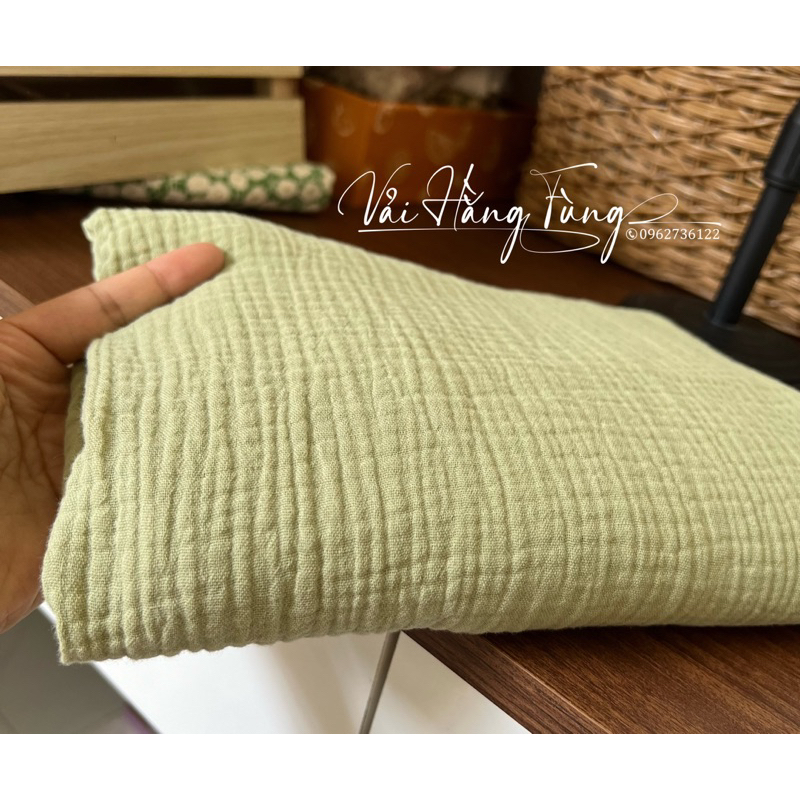 Vải xô musilin màu