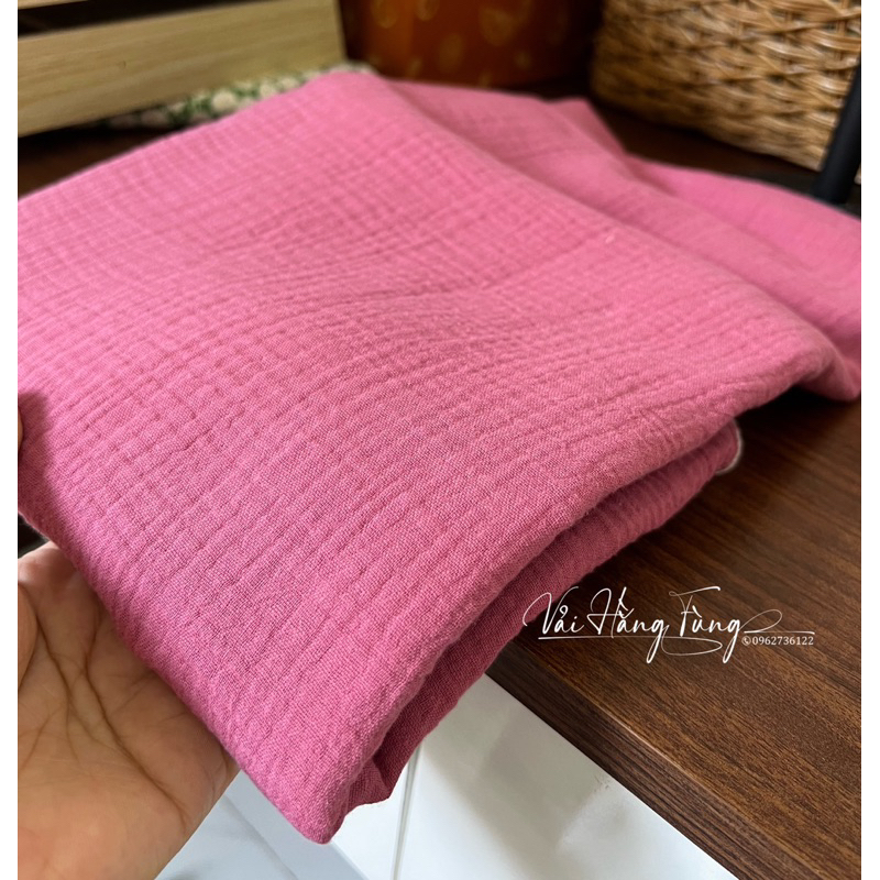 Vải xô musilin màu