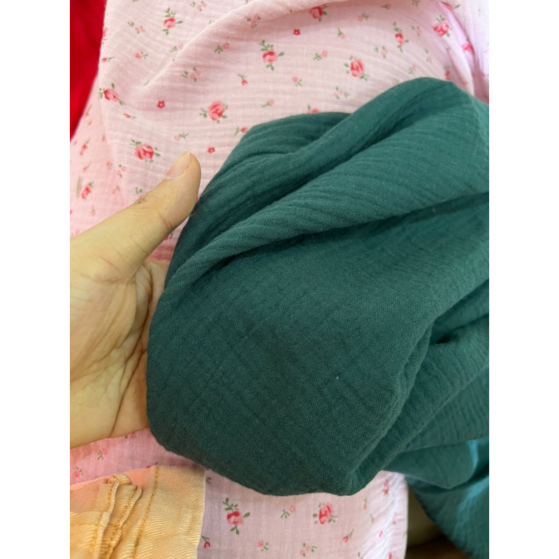 Vải xô musilin màu