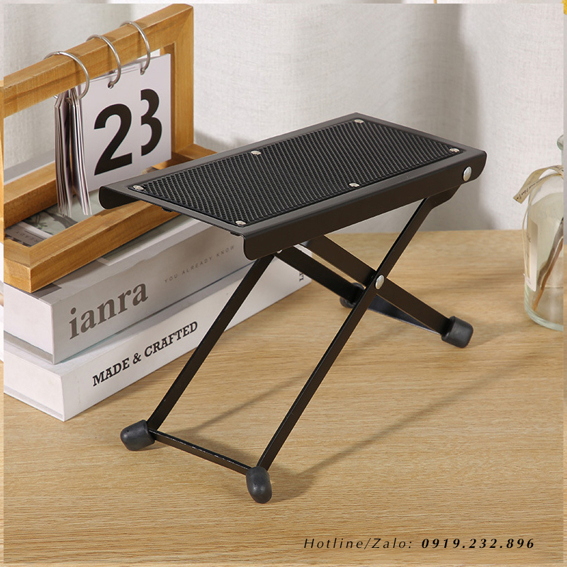 Gác chân học đàn Guitar – Giá để chân – Kê chân chơi Guitar