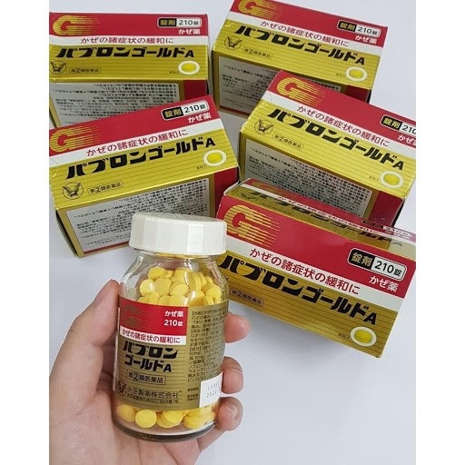 Viên uống hỗ trợ cảm cúm Pabron Nhật Bản 210 viên
