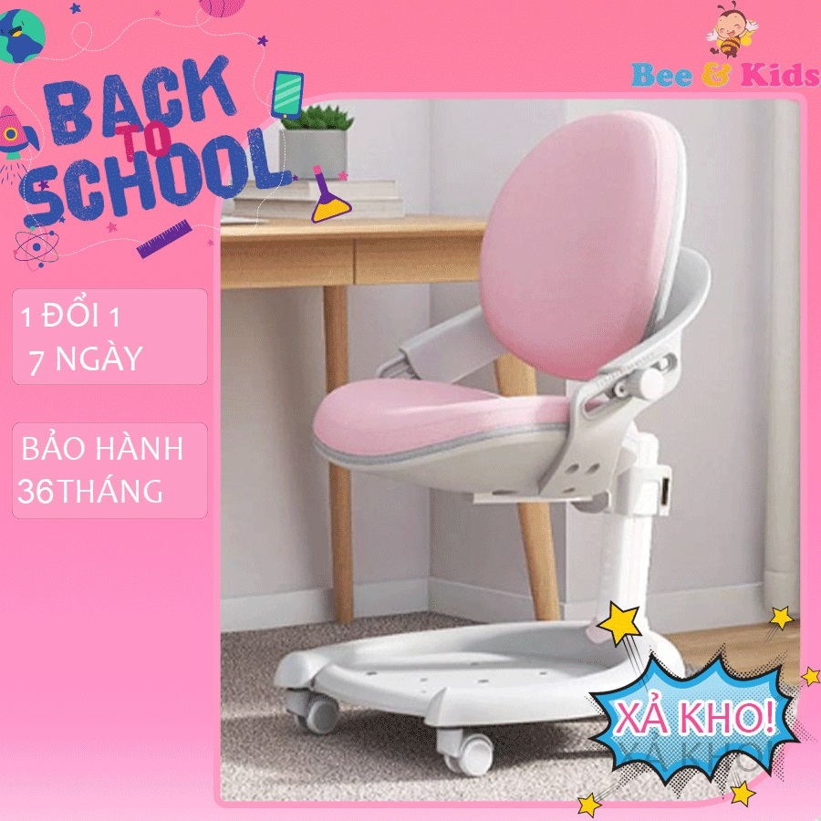 Ghế Học Sinh Thông Minh Chống Gù Chống Cận C002, Ghế Ngồi Học Điều Chỉnh Độ Cao Chất Lượng Cao