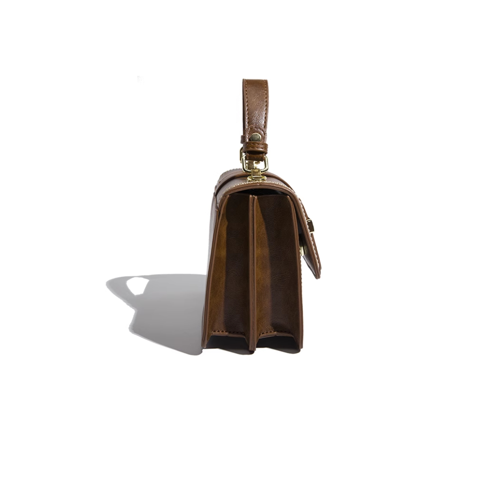 Túi xách nữ, túi xách đeo vai GIRYA M10 thiết kế theo phong cách retro - Túi xách nữ cầm tay túi cao cấp size 22cm