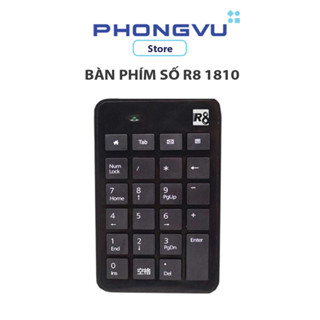 Bàn phím số R8 1810 - Bảo hành 12 tháng