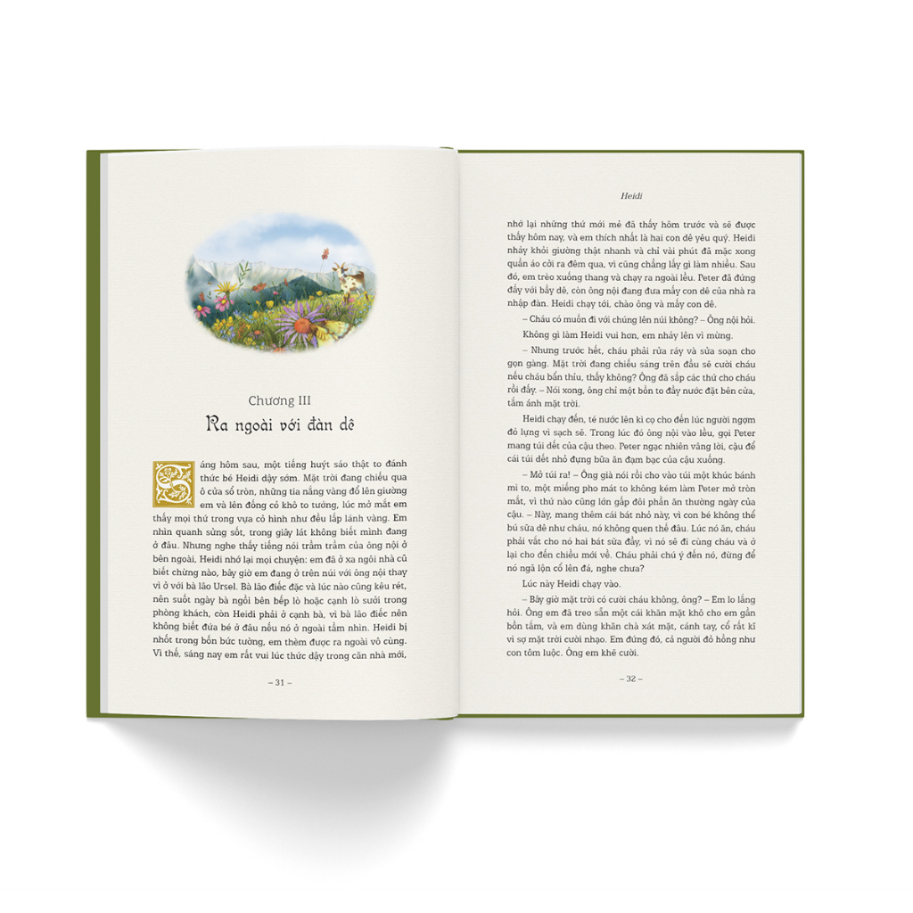 Sách - Heidi - Bìa Cứng