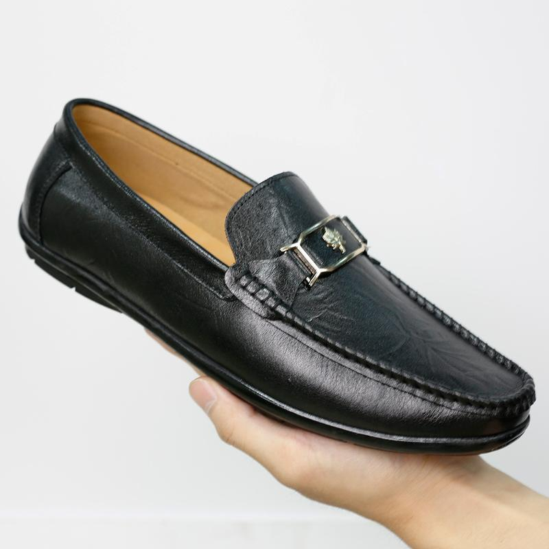 Giày Lười Da Bò Nam Hàng Hiệu AG0306 Mẫu Giày Lười Bán Chạy