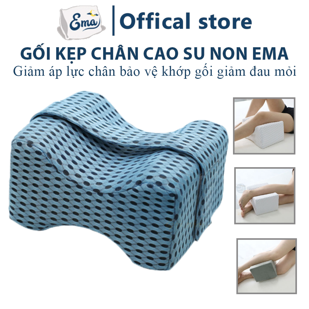 Gối kẹp chân thế hệ 2 EMA - Giảm đau lưng, hông - Bảo vệ khớp gối - Ngăn suy giãn tĩnh mạch, lưu thông máu