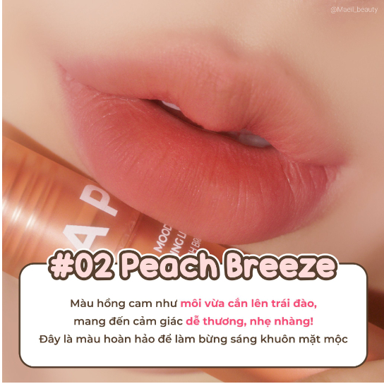 Son Aprilskin Cashmere Mood Blurring Lip Tint