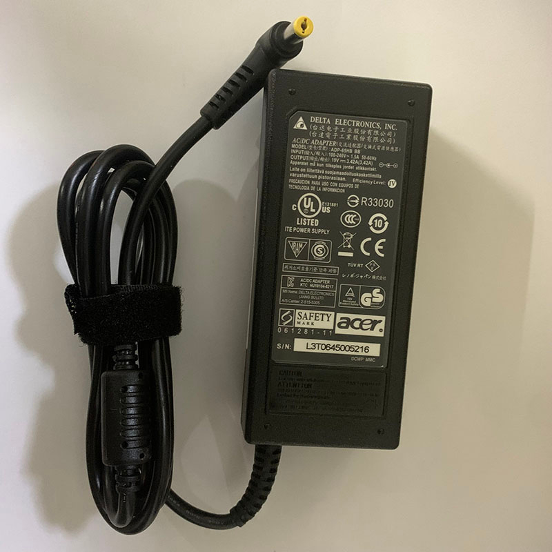 Sạc laptop Acer 19V-3.42A-65W Zin đầu to Acer Travelmate Acer Emachines adapter kèm dây nguồn - Zenlaptop