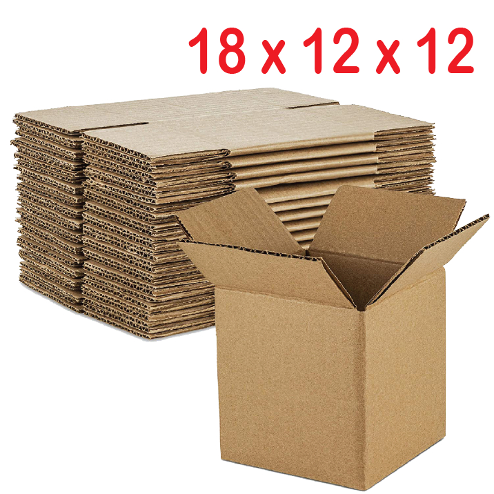 hộp carton đóng hàng 18x12x12 bộ 100