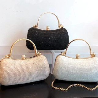 Túi xách nữ kim tuyến lấp lánh - túi cầm tay nữ - clutch đi tiệc-t27 túi tặng bà, tặng mẹ đi tiệc