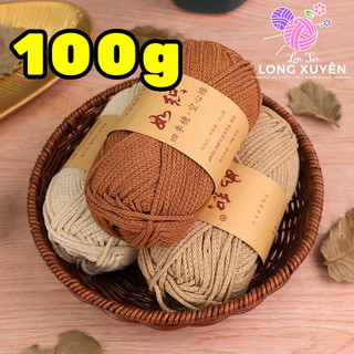  Sợi dệt Ruzhi 2.8mm sợi gai sợi dệt cotton sợi móc túi móc nón 