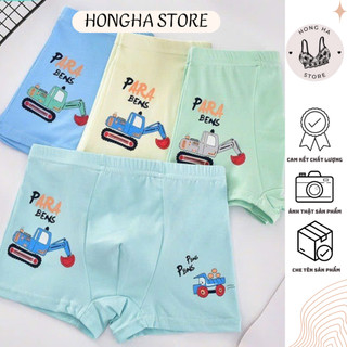 Quần chip boxer bé trai thoáng khí thoải mái