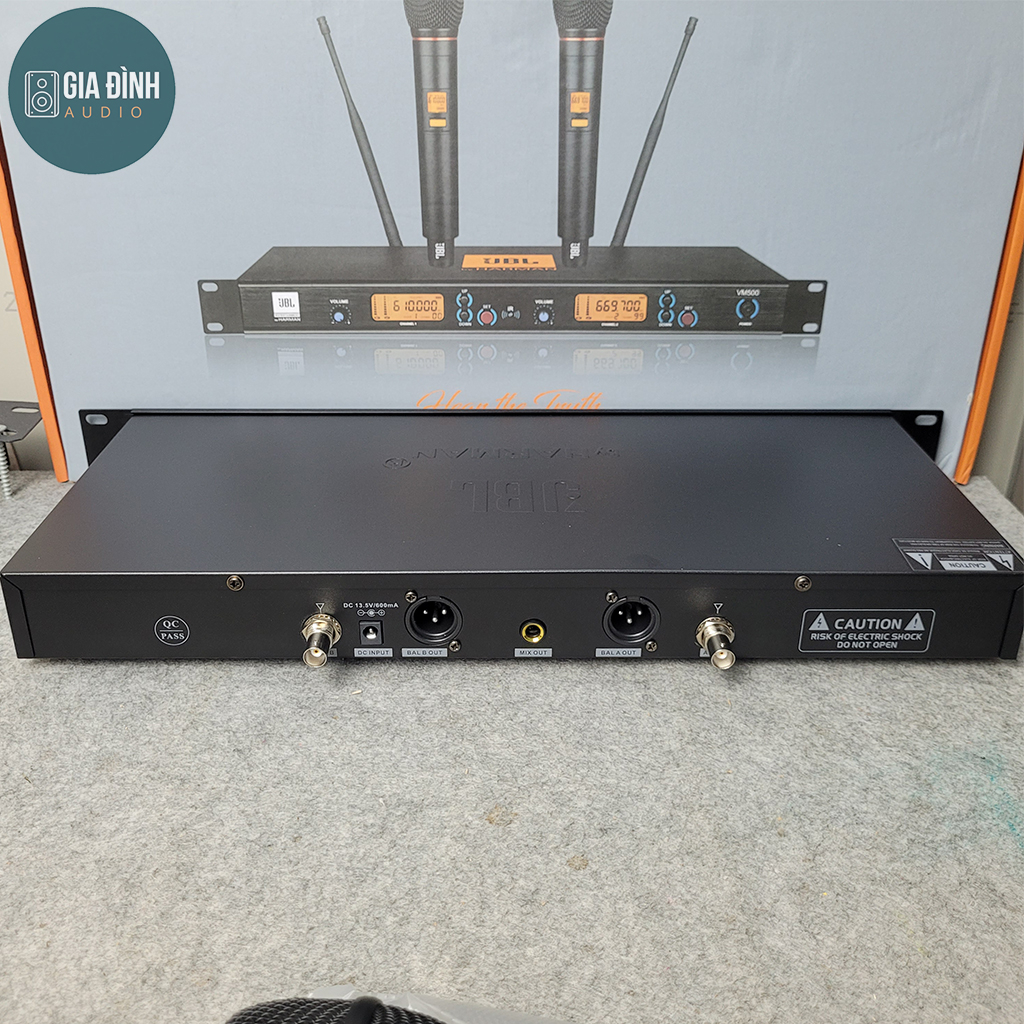 Micro không dây JBL VM500 - Hàng nhập khẩu loại 1