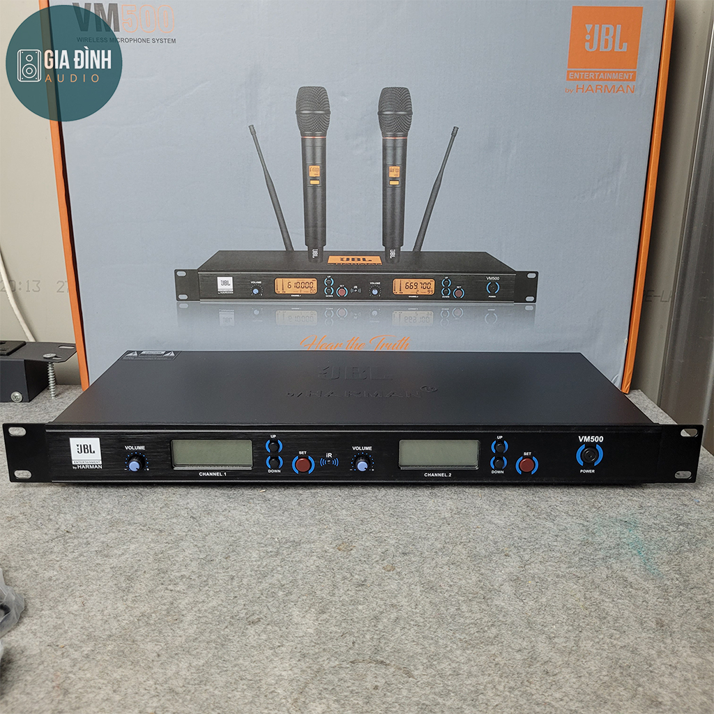 Micro không dây JBL VM500 - Hàng nhập khẩu loại 1
