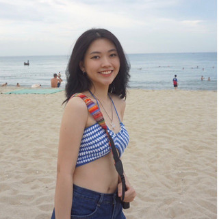 Áo quây ngực cổ yếm len móc -- croptop len - bralette len - bikini len móc - xanhlanhes