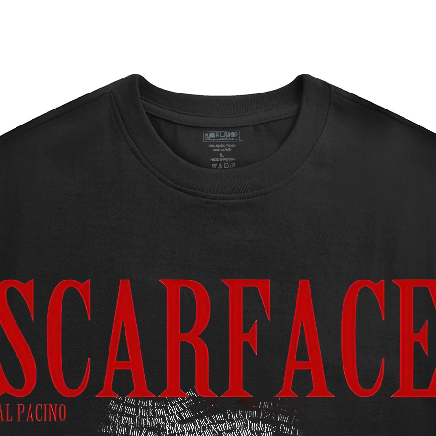 Áo Thun SCARFACE basic ĐEN
