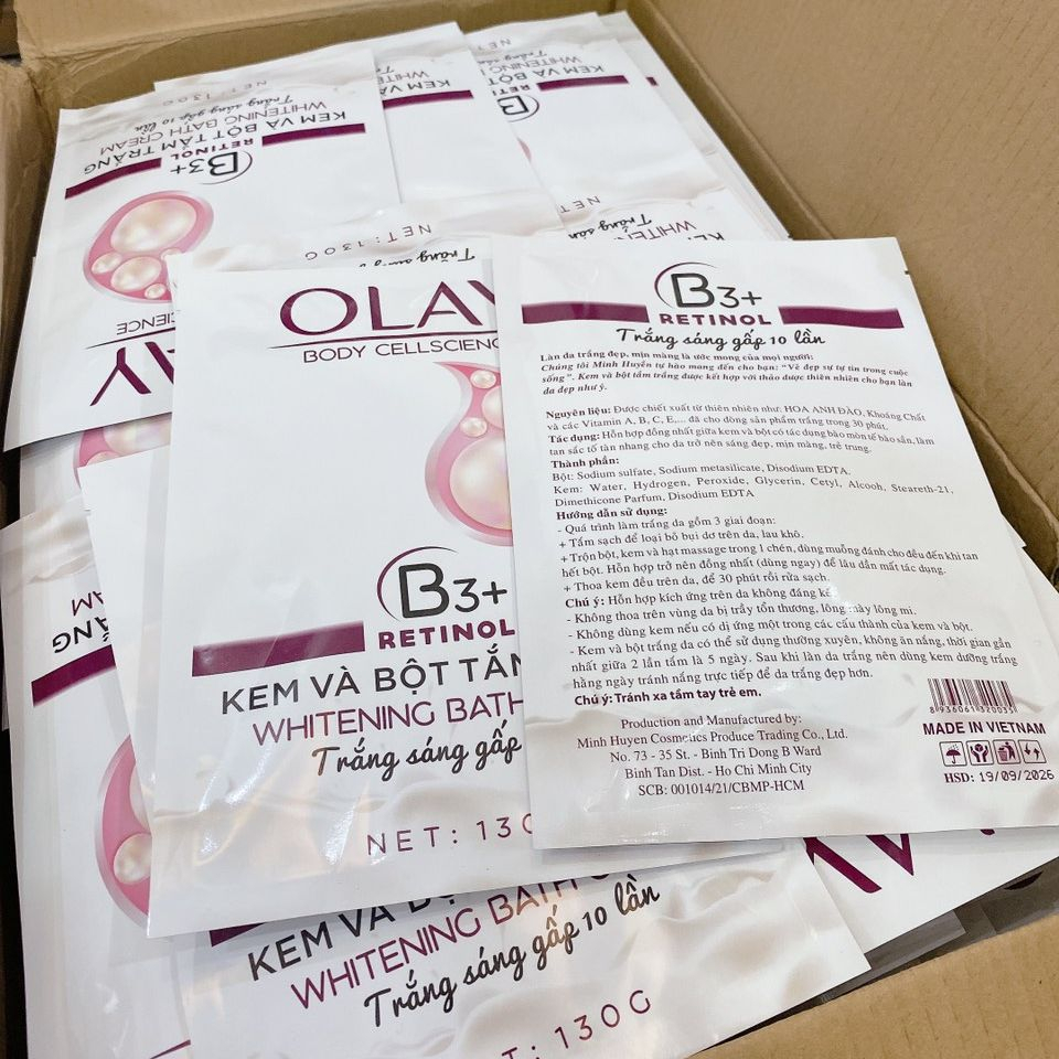 Tắm trắng Body Olay Cellscience