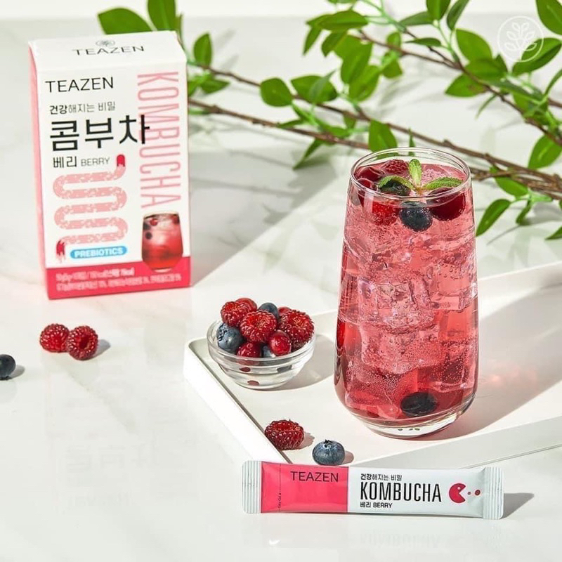 TRÀ KOMBUCHA TEAZEN HỘP 10 GÓI