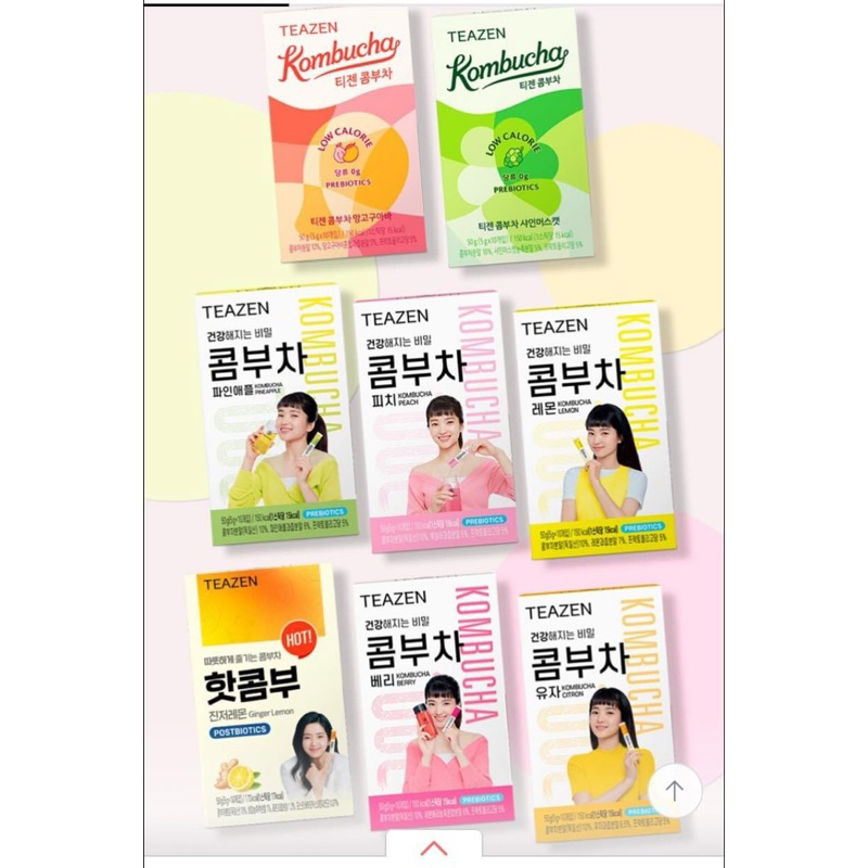 TRÀ KOMBUCHA TEAZEN HỘP 10 GÓI