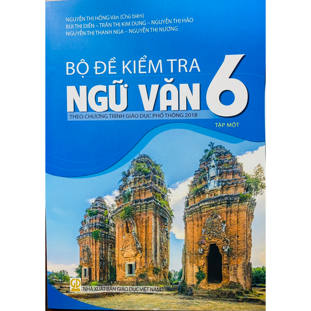 Sách - Bộ đề kiểm tra Ngữ Văn 6 (tập 1+2)