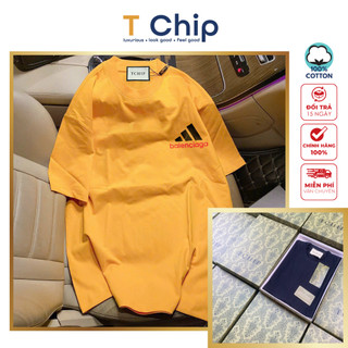 (Fulll Box) Áo thun tay lỡ form rộng TChip - Áo thun nam nữ cổ tròn unisex nhiều màu lựa chọn Oversize C354 in hình