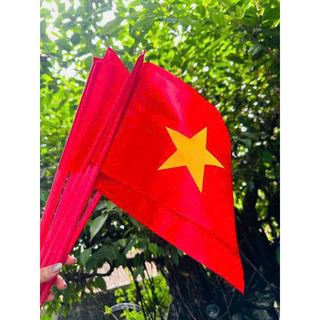 Cờ vẫy khai giảng loại dày bóng đẹp
