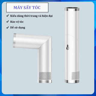 Máy sấy tóc tạo kiểu ánh sáng xanh 3 cấp độ gió Máy sấy tóc ion âm giúp sấy khô và bảo vệ tóc