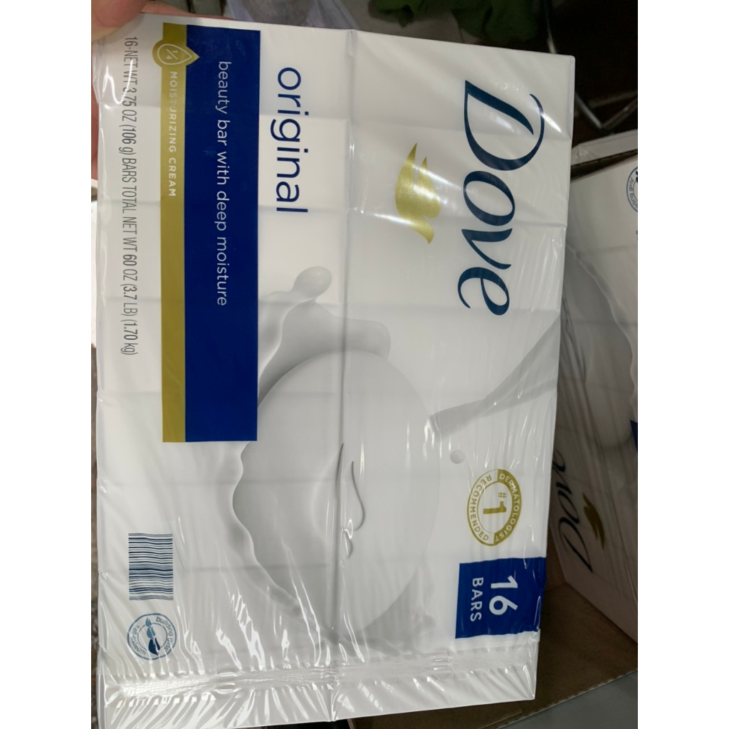 Set Xà Bông Cục Dove Mỹ Lốc 16 Bánh