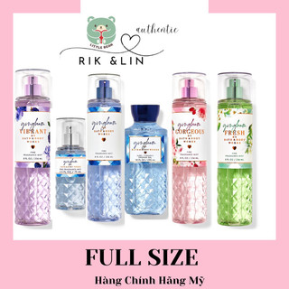 Auth _ Fullsize GINGHAM DƯỠNG THỂ XỊT THƠM BODY MIST TOÀN THÂN BATH & BODY WORKS USA