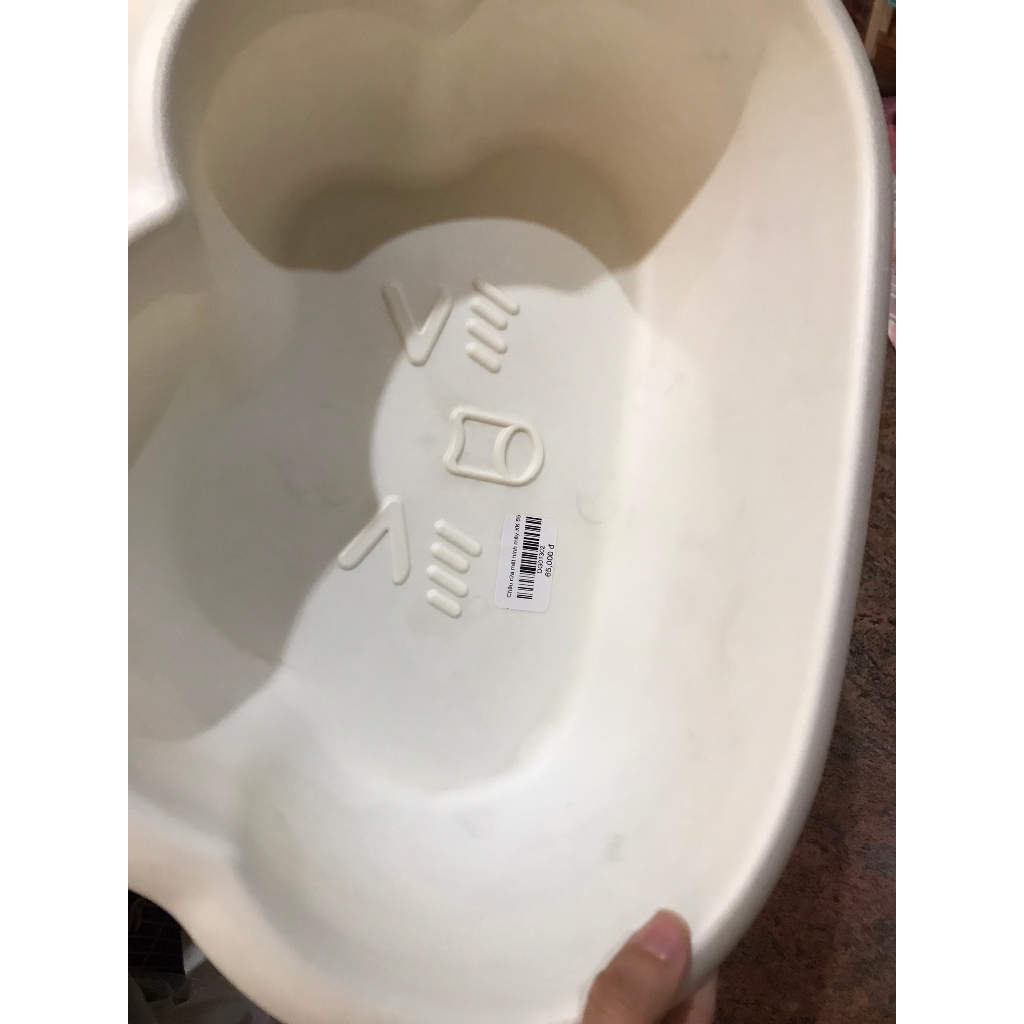 HÀNG TRƯNG BÀY Chậu rửa mặt hình mây XK 65