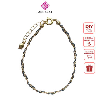 Vòng tay thời trang chỉ vải mảnh đeo tay xinh đẹp -ANCARAT