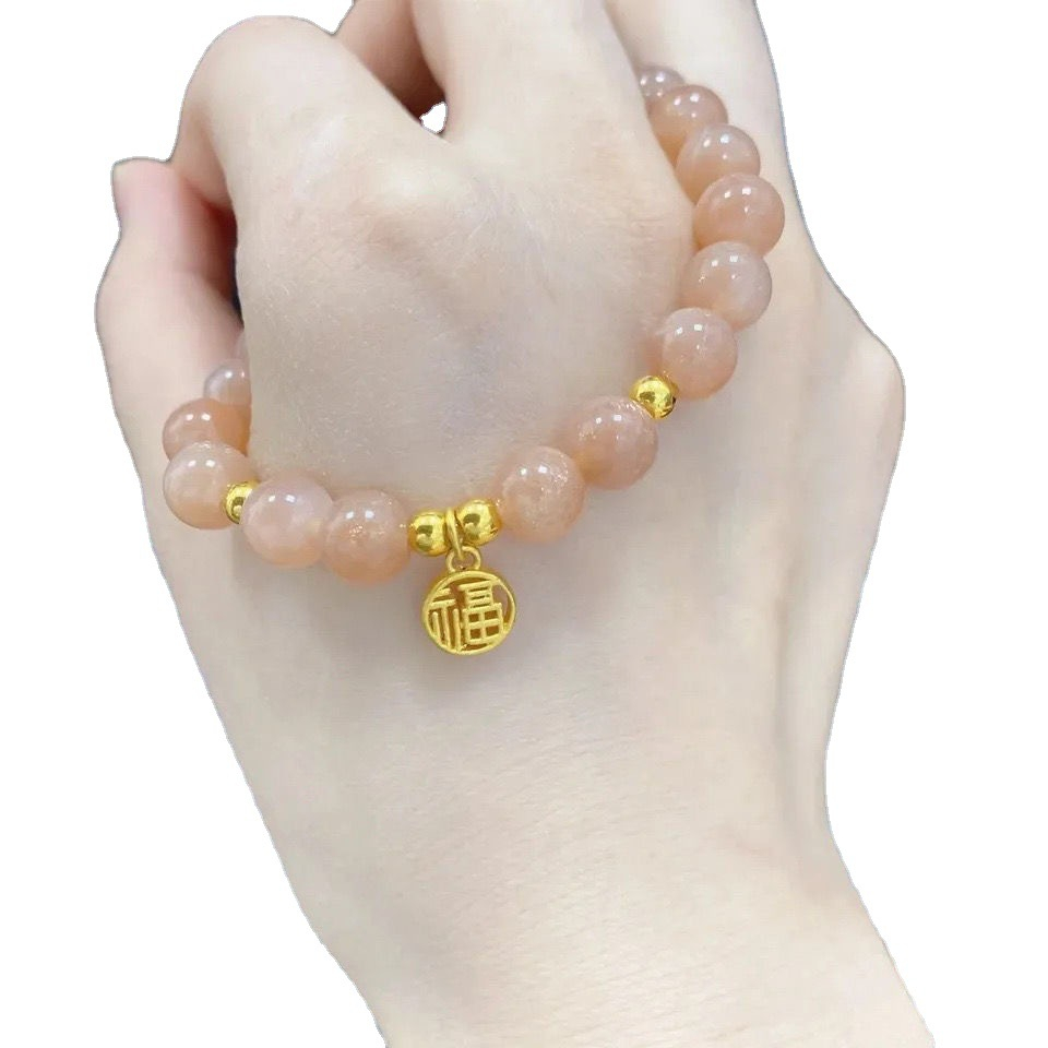 Vòng tay thời trang mix charm chữ Phúc