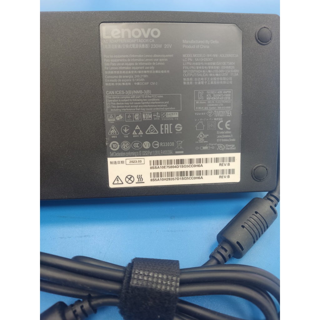 BỘ SAC LENOVO GAMING LEGION 5, LEGION 7 20V - 11.5A  230W