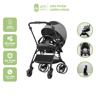 [CHÍNH HÃNG] Xe Đẩy COMBI SUGOCAL SWITCH PLUS - màu Đen Xám | ANNBEBE