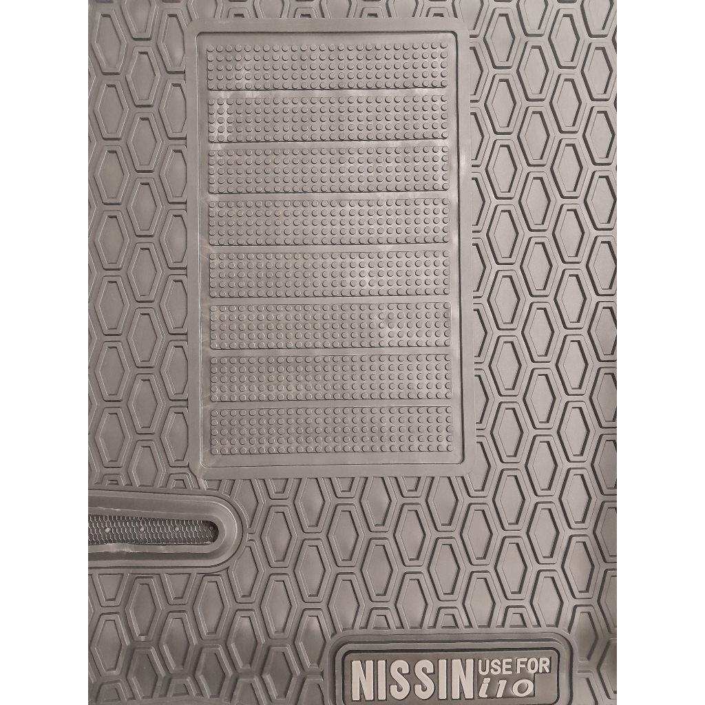 [ HUYNDAI I10 2023 ] Thảm Sàn, Thảm Lót Sàn Cao Su Nissin Đúc Vân Tổ Ong Chuẩn Form Xe Huyndai I10 Đời 2023 | BigBuy360 - bigbuy360.vn