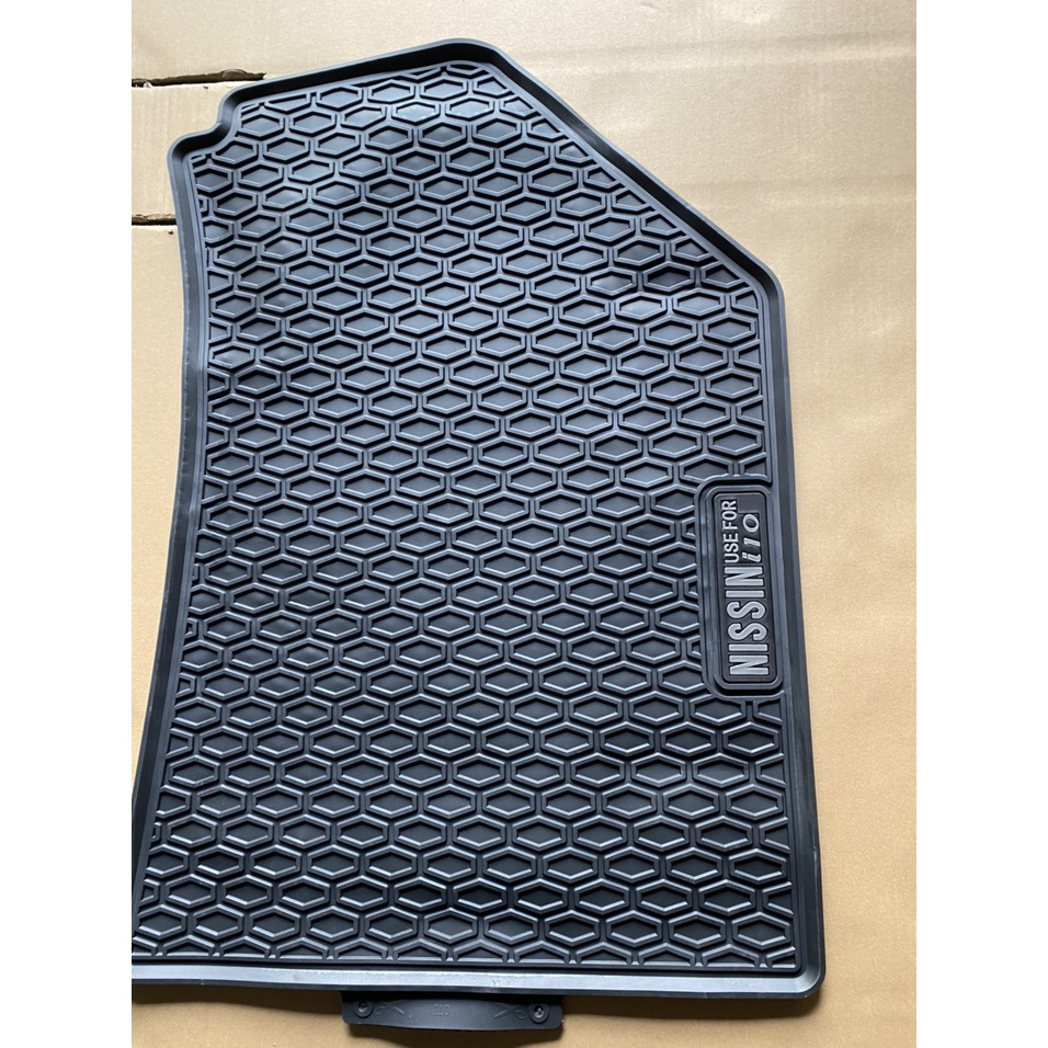 [ HUYNDAI I10 2023 ] Thảm Sàn, Thảm Lót Sàn Cao Su Nissin Đúc Vân Tổ Ong Chuẩn Form Xe Huyndai I10 Đời 2023 | BigBuy360 - bigbuy360.vn