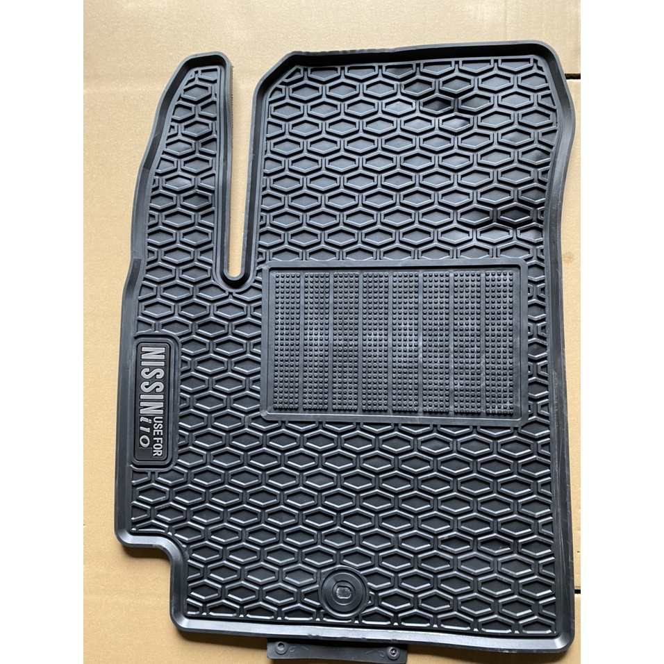[ HUYNDAI I10 2023 ] Thảm Sàn, Thảm Lót Sàn Cao Su Nissin Đúc Vân Tổ Ong Chuẩn Form Xe Huyndai I10 Đời 2023 | BigBuy360 - bigbuy360.vn