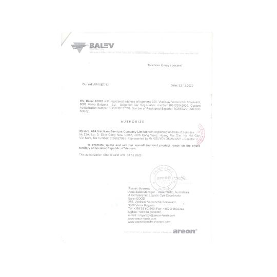 Lá thơm AREON JEAN treo xe hơi Chính hãng Bulgaria