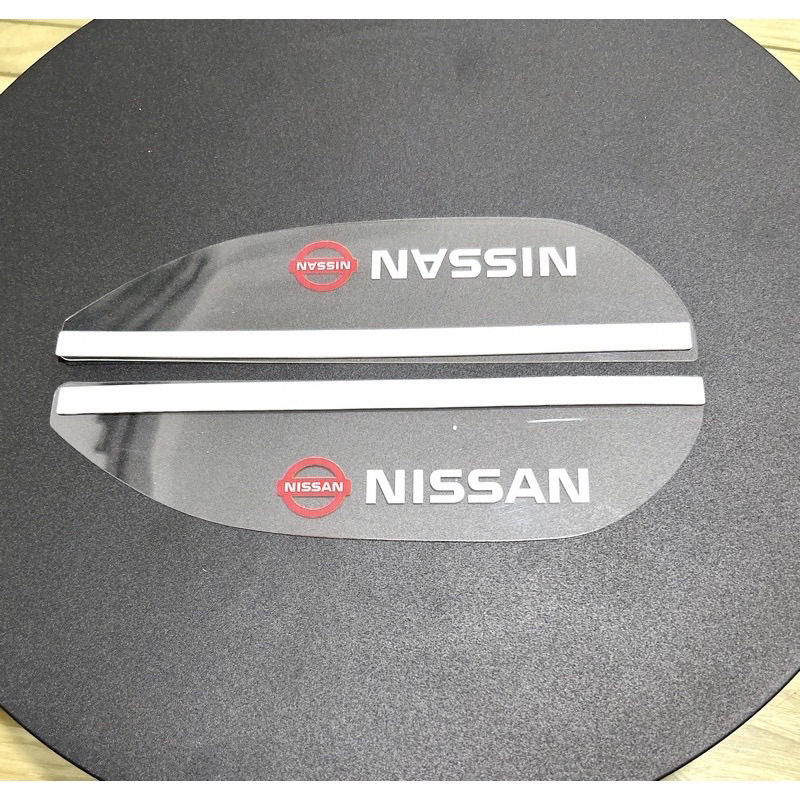 Combo 2 miếng dán vè che mưa gương chiếu hậu có logo theo hãng xe - vè che mưa chống nước hiệu quả