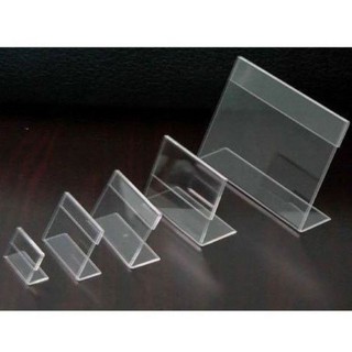 KỆ MENU MICA  CHỮ L  /Q, R CO D E