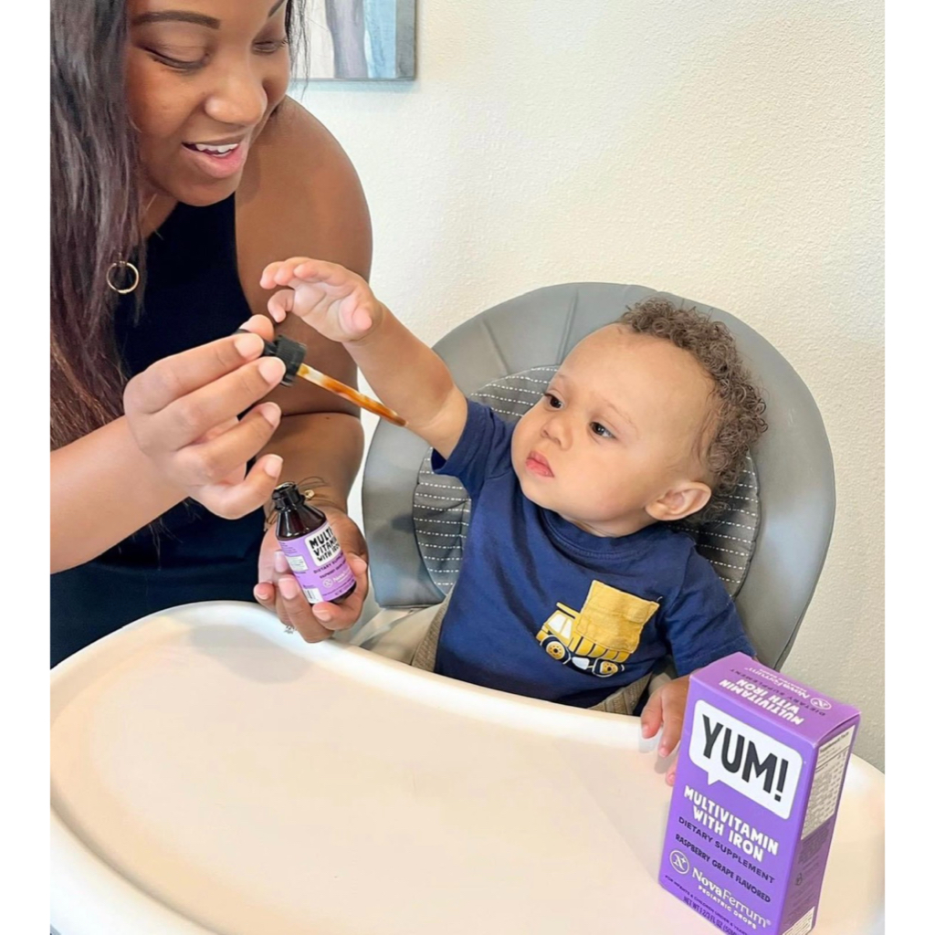 Vitamin Tổng Hợp Multivitamin Novaferrum Yum/Delish bổ sung Sắt & D3 cho bé từ sơ sinh