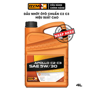 Dầu nhớt Ôtô - Xe hơi hiệu suất cao Rymax Apollo C2 C3 SAE 5W/30 - Hàng nhập khẩu Châu Âu